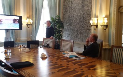 Holwerd aan Zee in gesprek met de commissaris van de Koning