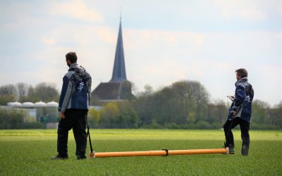 Boeren Holwerd brengen verzilting in kaart