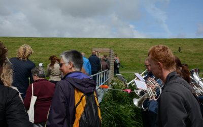Nieuwe brug ‘De Ferbining’ geopend tussen Holwerd en kwelder
