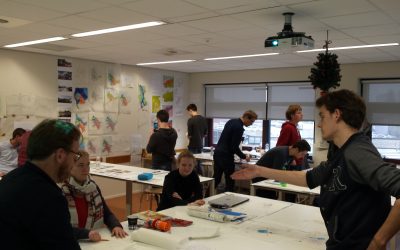 Studenten maken inspirerende ontwerpen Holwerd aan Zee