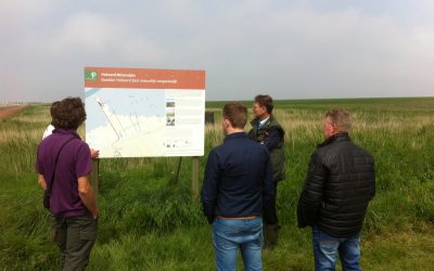 Directeur Staatsbosbeheer NL bezoekt Holwerd aan Zee