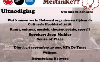 Uitnodiging infoavond Culturele Hoofdstad en Holwerd