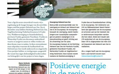 Eerste nieuwsbrief projectorganisatie Holwerd aan Zee